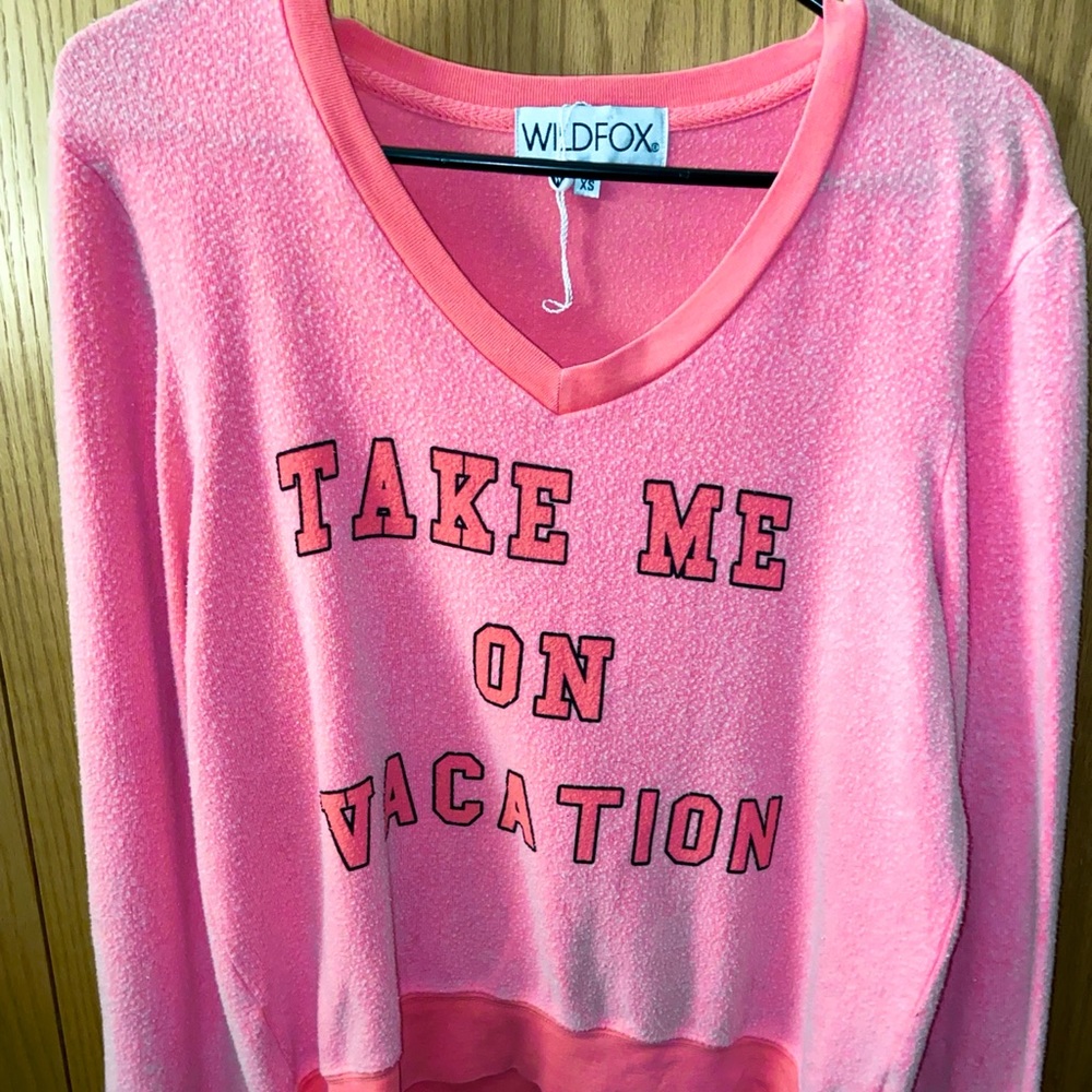 Wildfox Jumper Pink